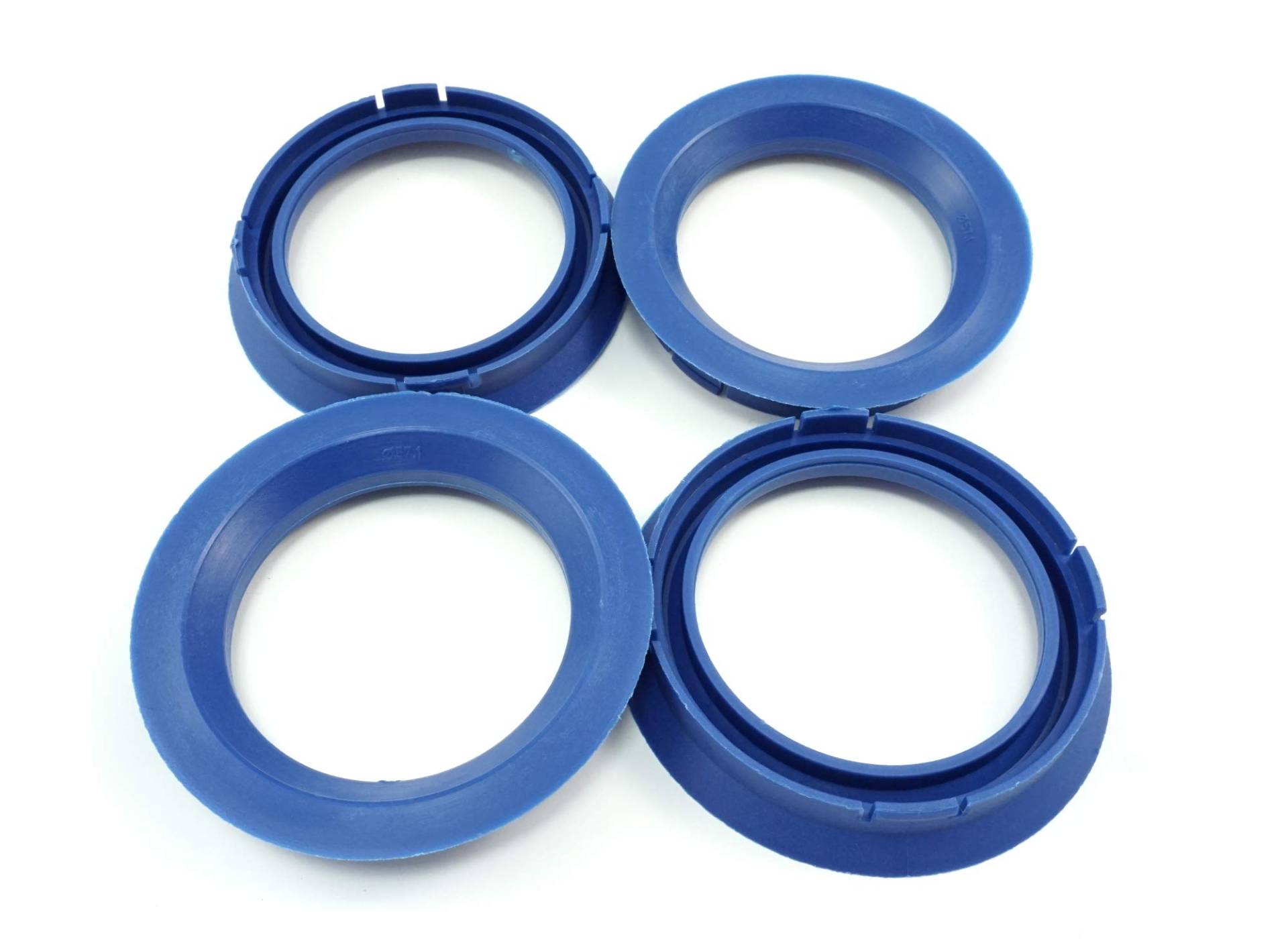 Felgenfactory 4X Zentrierringe 74,1-57,1/74,1mm auf 57,1mm Blau von Felgenfactory