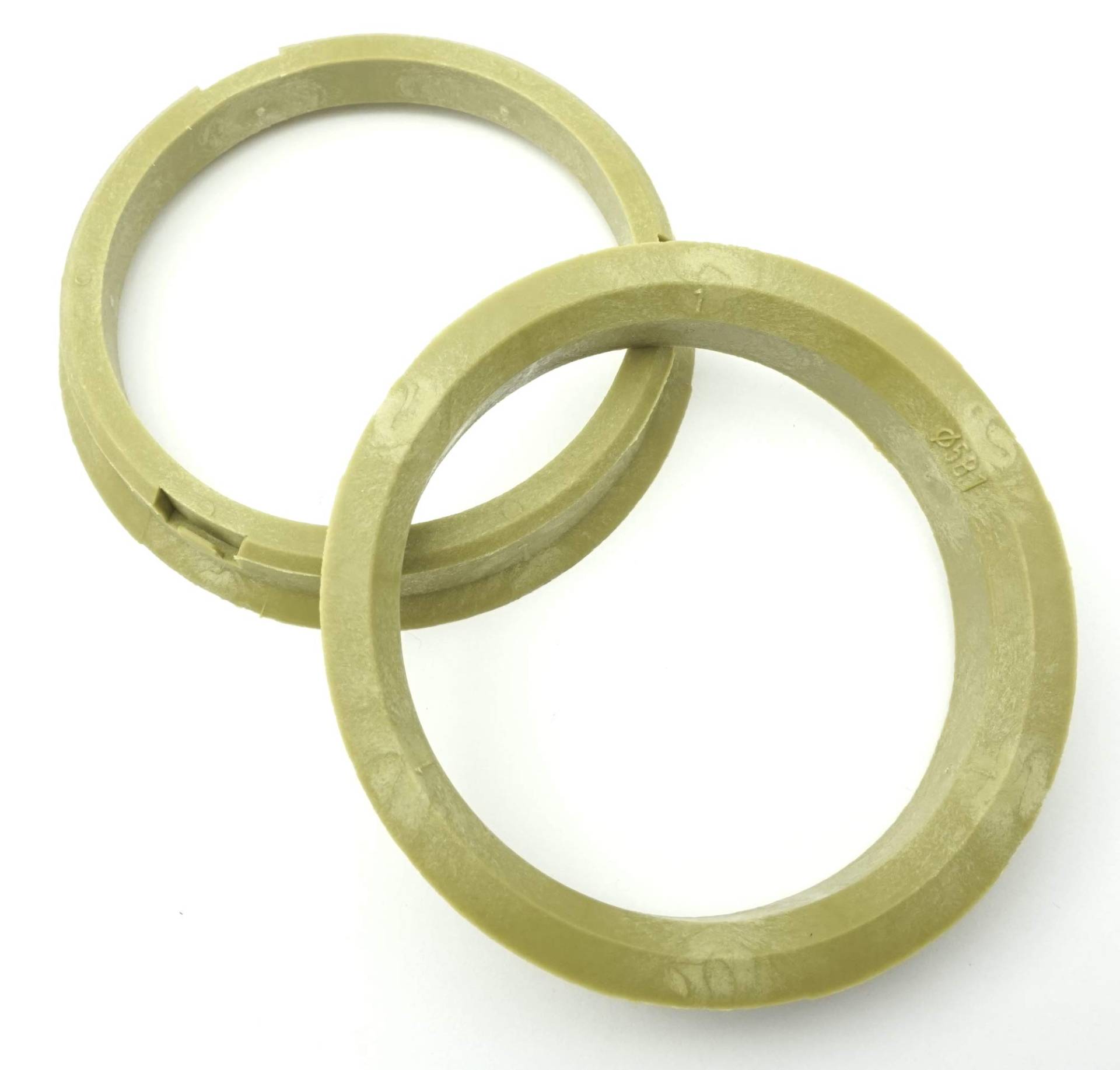 RONAL 1x Zentrierring 68,0-58,1/68 auf 58,1 Gelb kompatibel mit Alfa Romeo von Felgenfactory