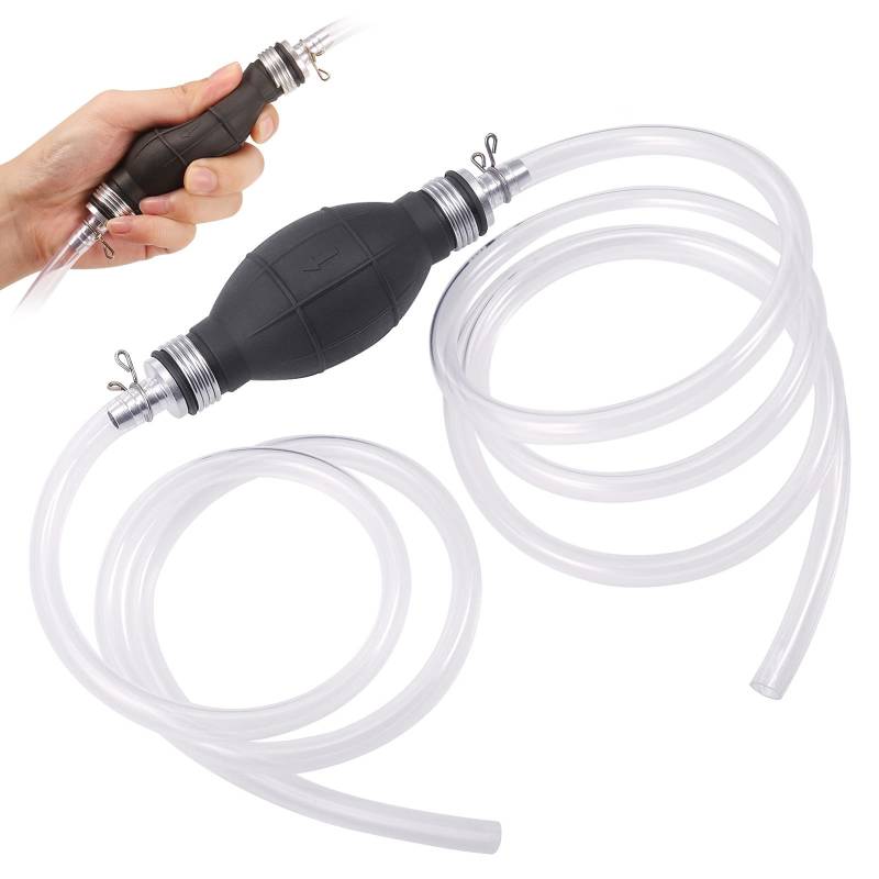 Fentar Handpumpe Öl mit PVC Schlauch Handpumpe für Wasser, Benzin, Öl, Diesel 10mm von Fentar