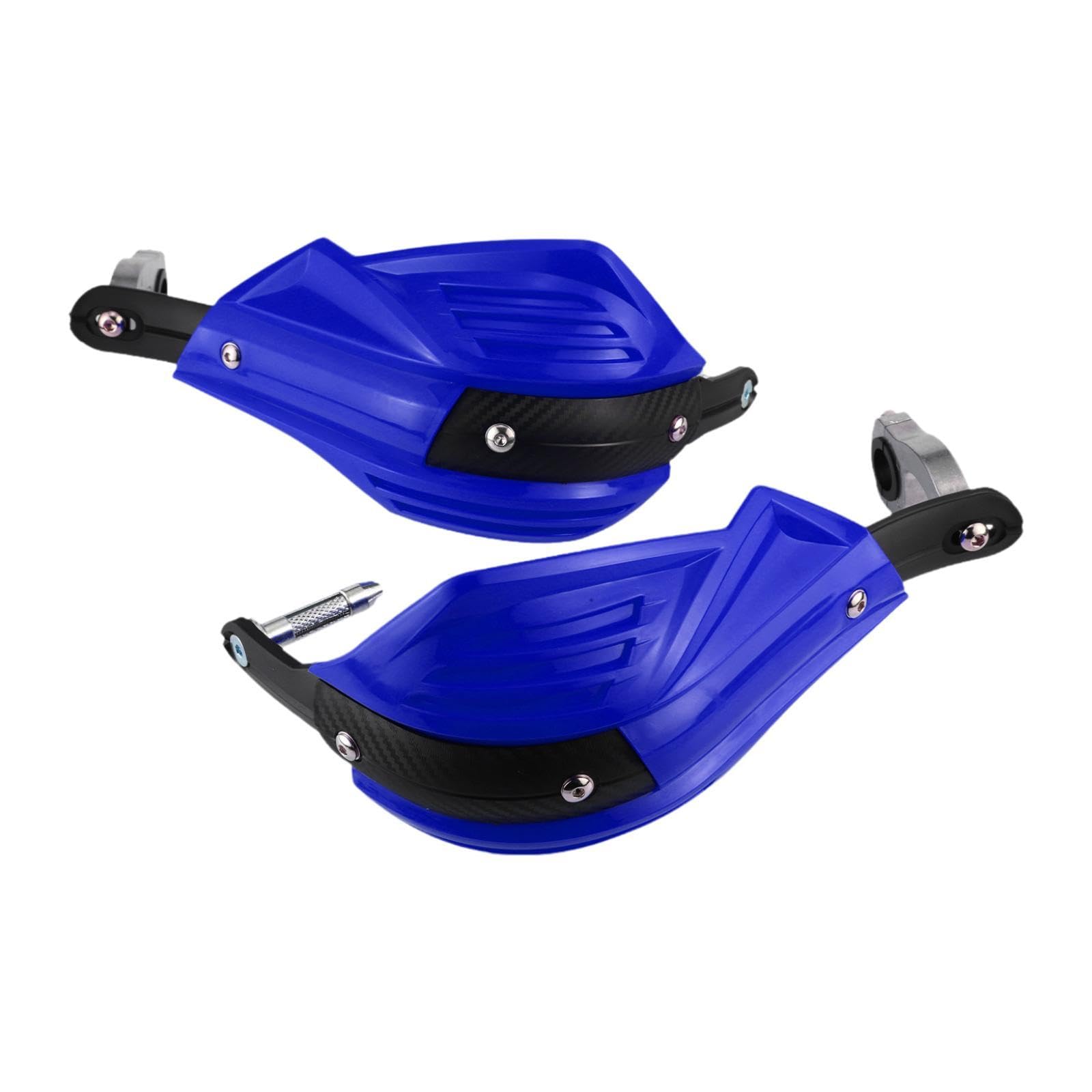 Fenteer Motorrad Handschützer Handschutz vielseitig Dirt Bike Handschütze Windschutz für Dirt Bike Motorrad Motocross ATV -Teile, Blau von Fenteer