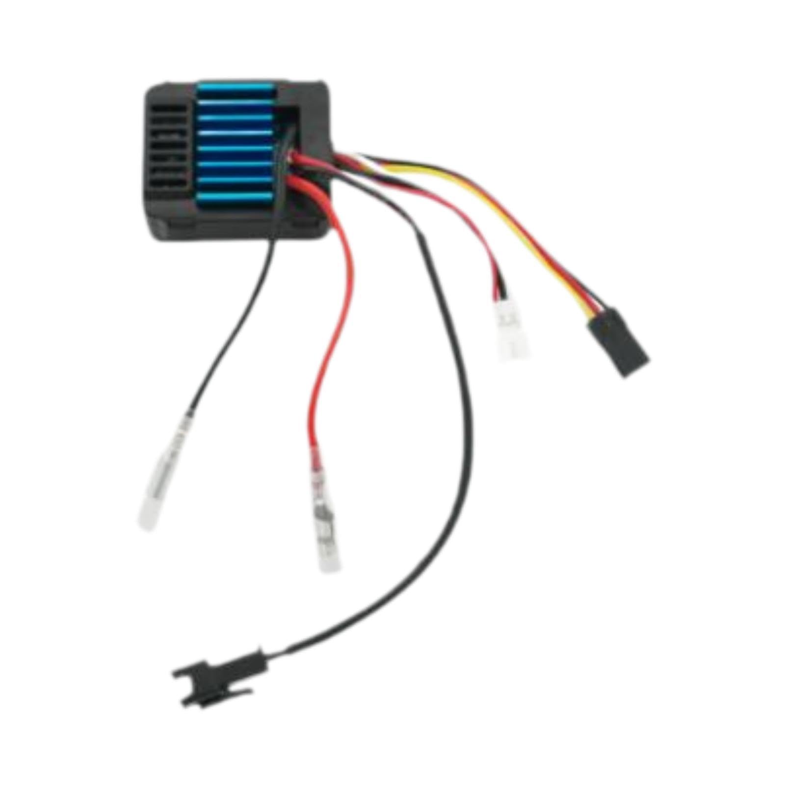 Fenteer RC CAR 50A ESC -Ersatz, mehrere Schutzfunktionen, Elektrogeschwindigkeit Controller für 1/12 1/16 1/14 1/18 Auto DIY von Fenteer