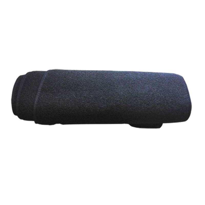 Armaturenbrett Matte Teppich Für GEELY Für STARRAY 2023 2024 2025 Dash Matte Flanell Wildleder Polyester Teppich Pretector Auto Dashboard Abdeckung Sonnenschutz Shade Board Pad(Polyester Black,RHD WIt von Feoosvx