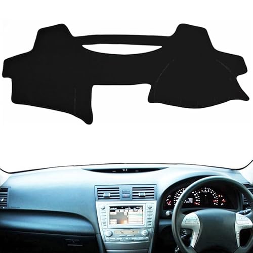 Armaturenbrett Matte Teppich Für Toyota Für Camry XV40 2007 2008 2009 2010 2011 Auto-Dashboard Abdeckung Sonnenschutzdach Matte Instrument Schützen Teppich Teppich auto Shade Board Pad((Red Edge),Rech von Feoosvx