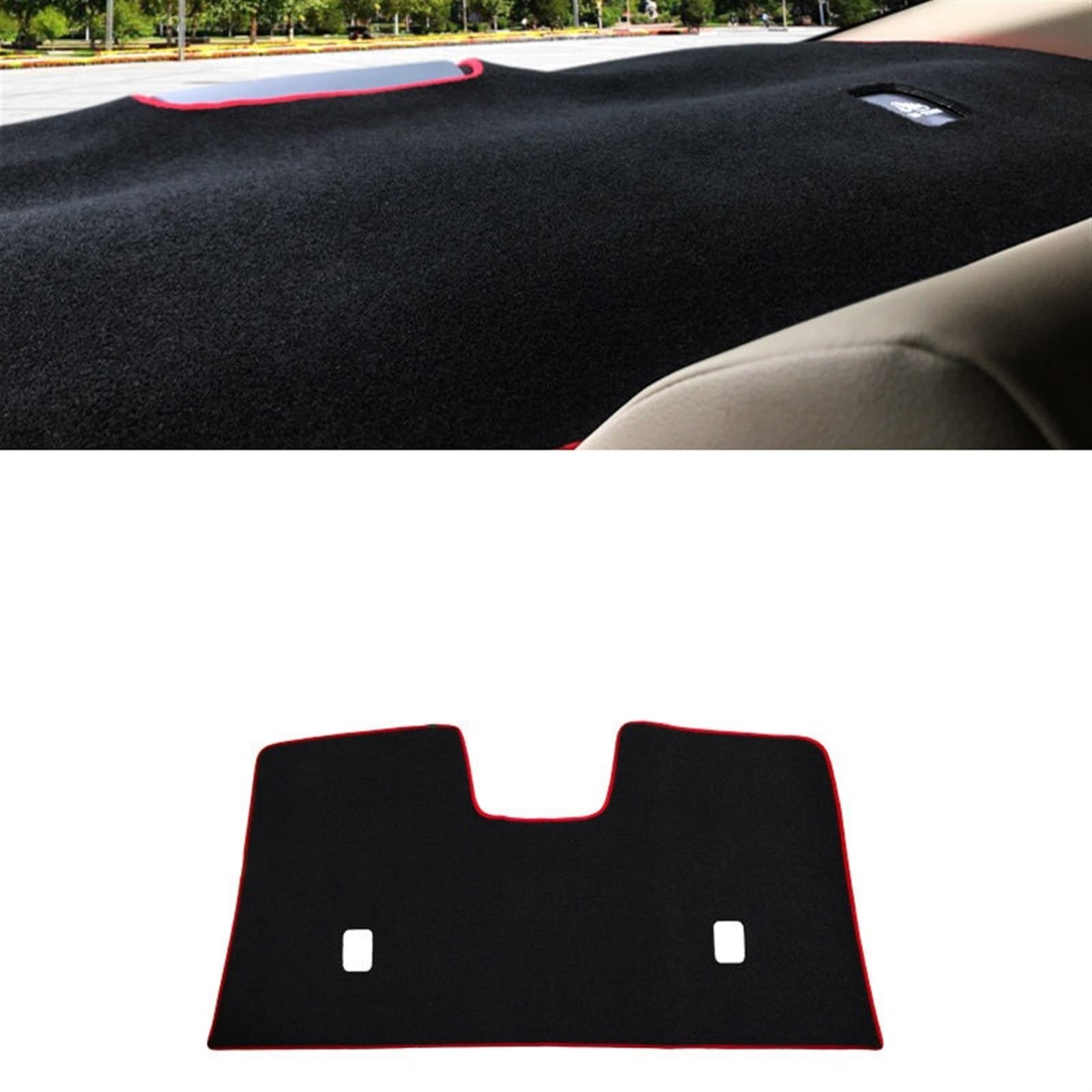 Armaturenbrett Matte Teppich Für Toyota Für Camry XV50 XV70 2012-2022 2023 Auto Dashboard Vermeiden Licht Pads Instrument Plattform Schreibtisch Abdeckung Matten Teppiche Shade Board Pad(18-23 Rear Re von Feoosvx