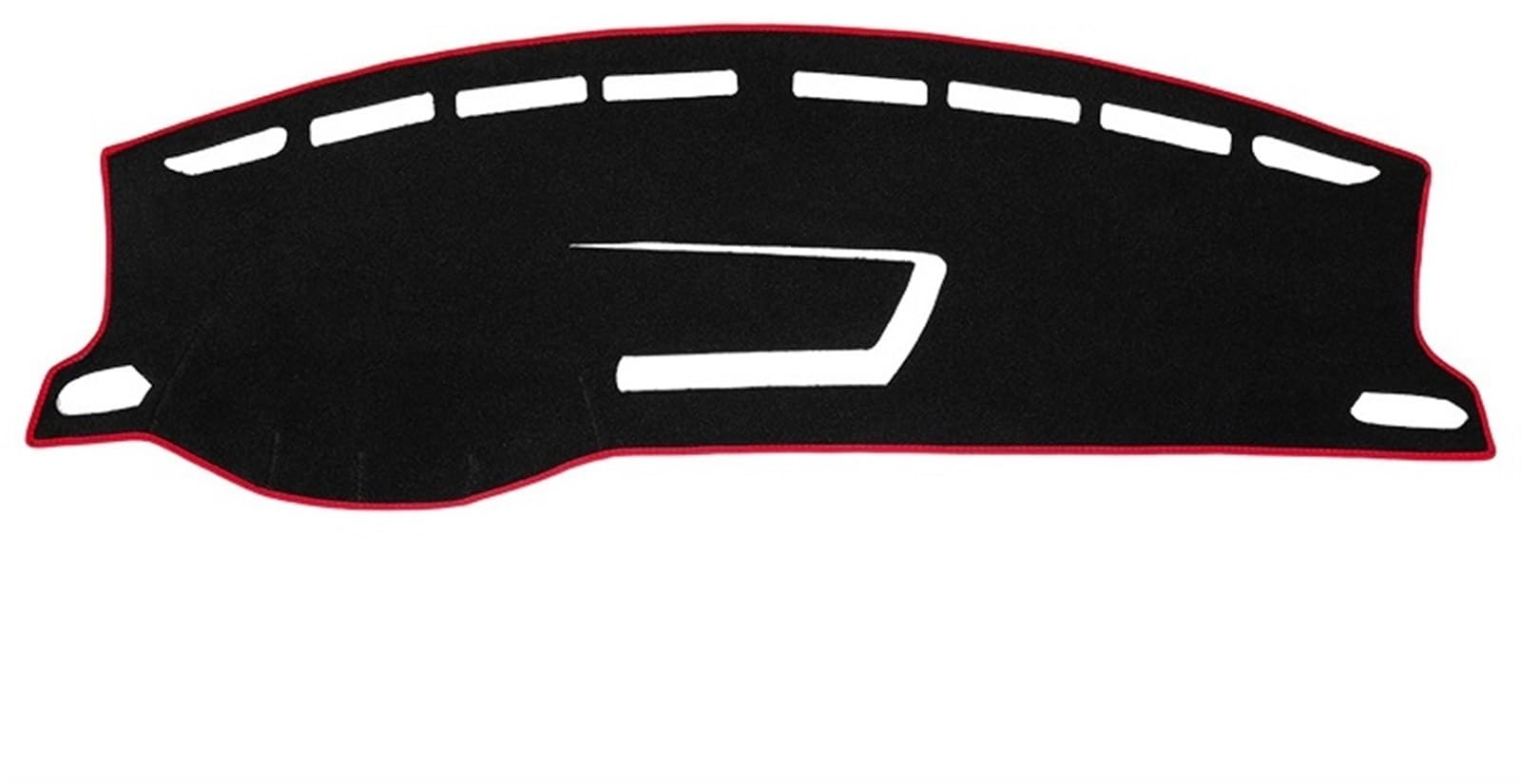 Armaturenbrett Matte Teppich Für VW Für T-Cross TCross 2019 2020 2021 2022 2023 Auto-Armaturenbrett-Abdeckung Vermeiden Sie Lichtmatten Anti-UV-Rutsch-Pad Shade Board Pad(A Red Side LHD) von Feoosvx