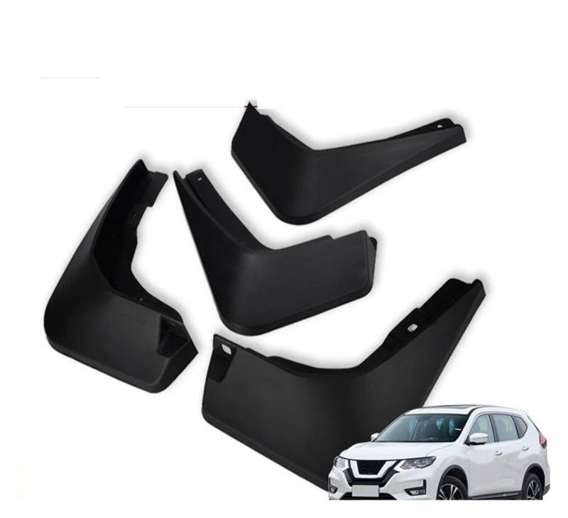 Auto Schmutzfänger Für Nissan Für X-Trail T31 T32 2009-2021 Auto Kotflügel Für Fender Splash Guards Schmutzfänger Schmutzfänger Zubehör Kotflügel(B) von Feoosvx