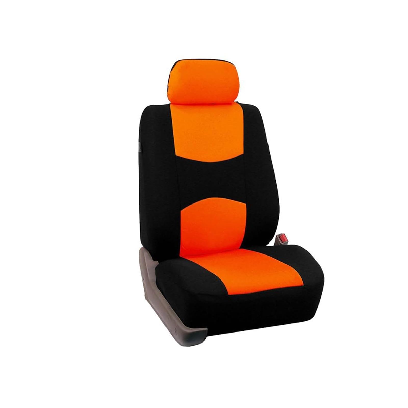 Auto-Sitzbezüge 5 Sitzbezüge-Set Für Vorne Und Hinten Autositzbezüge-Set Auto-Sitzbezüge Für Vorne Und Hinten Für Den Vier-Jahreszeiten-Sitzschutz Auto-Schonbezug(Orange) von Feoosvx