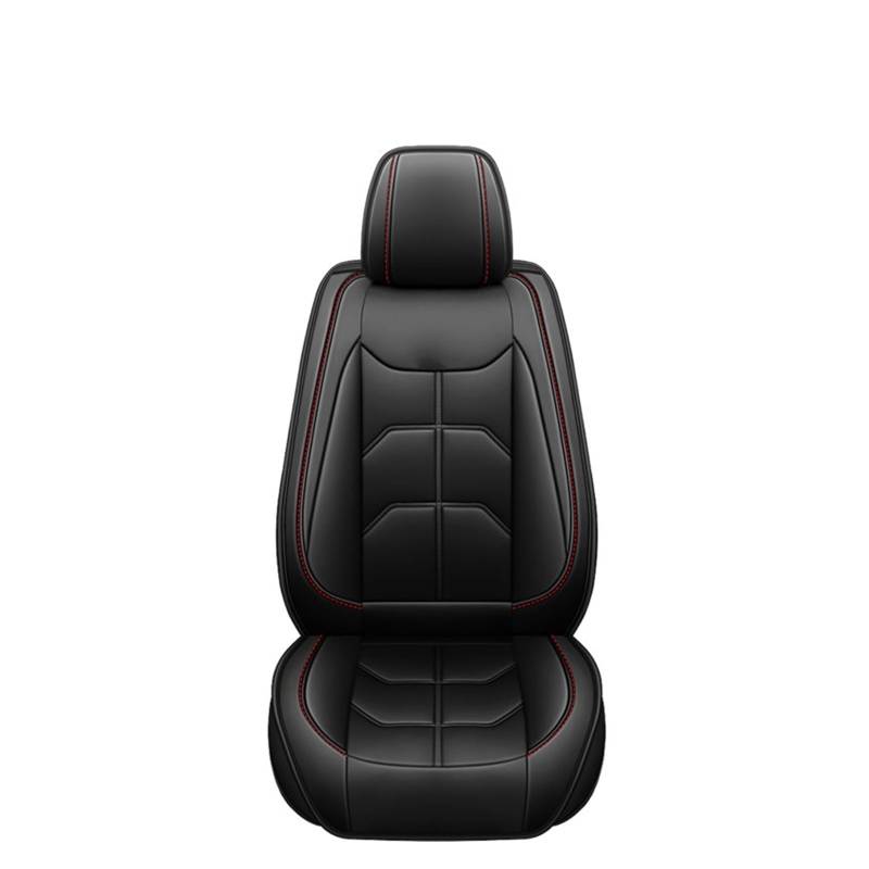 Auto-Sitzbezüge Für Ford Für Fiesta Für Fusion Für Mondeo Für Taurus Für Mustang Für Territory Für Kuga Für Expedition Universal Auto Sitz Abdeckung Auto-Schonbezug(Black 1 Seat) von Feoosvx