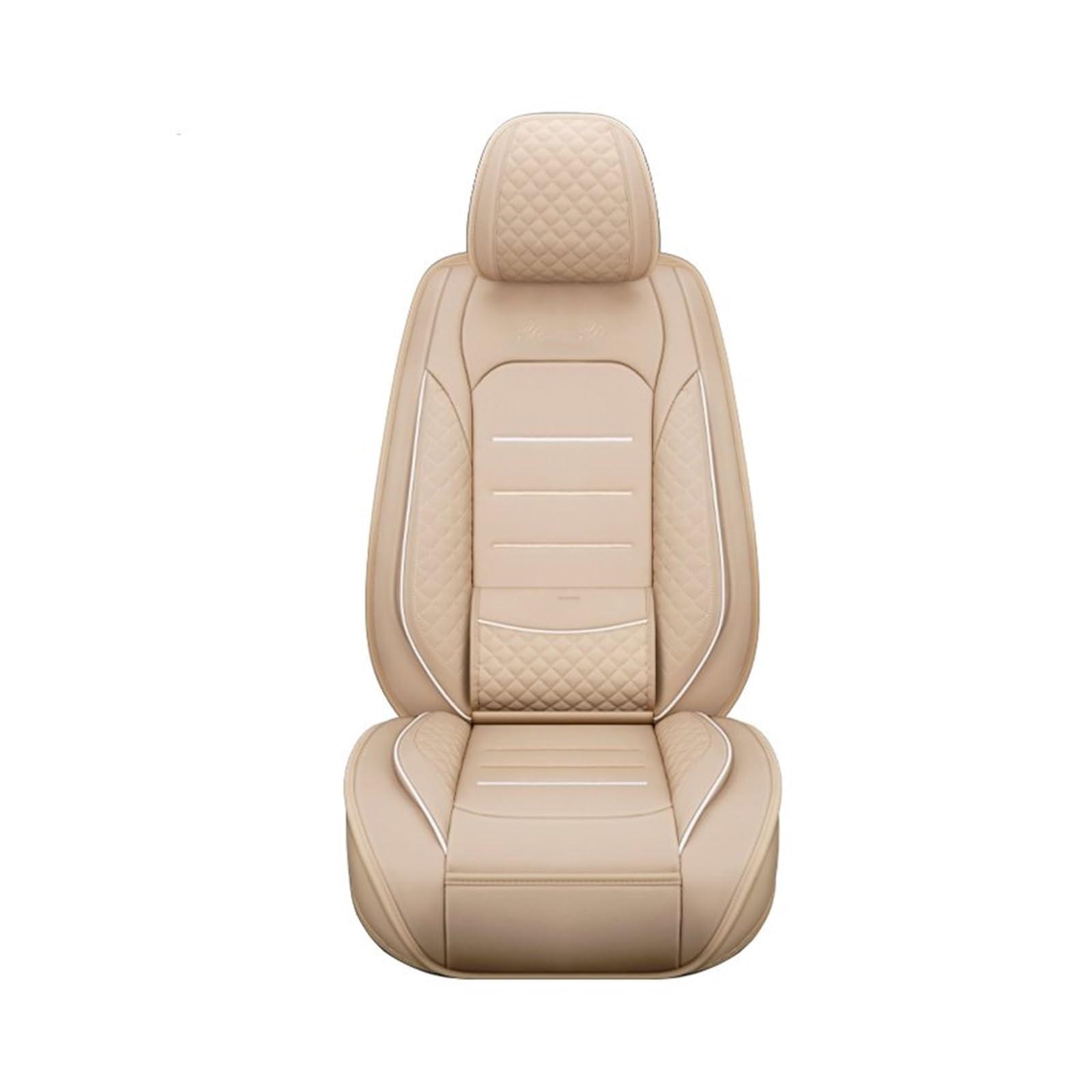 Auto-Sitzbezüge Für Ford Für Focus 2 Für Mondeo Mk4 Mk1 Mk7 Mk3 Für Fusion Für Kuga Für Fiesta Für Explorer 5 S Max Auto Sitzbezüge Auto-Schonbezug(1Pcs-Beige) von Feoosvx