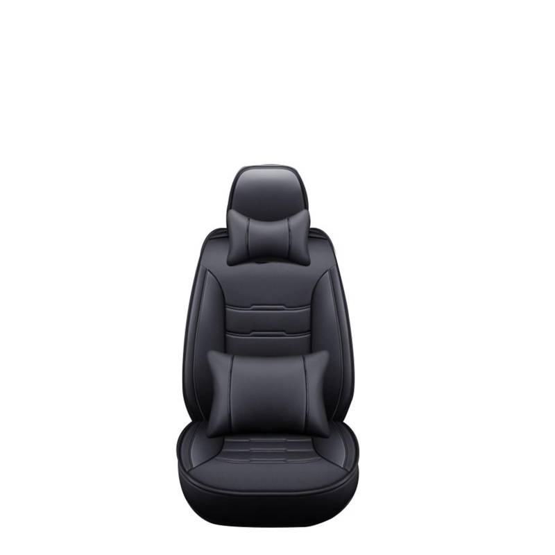 Auto-Sitzbezüge Für Haval Für Hover F7 F5 H6 H7 H5 H8 H9 M6 H2S H1 H2 H3 H4 Alle Modelle Vollständige Abdeckung Auto Leder Sitzbezug Auto-Schonbezug(All Black Pillow) von Feoosvx