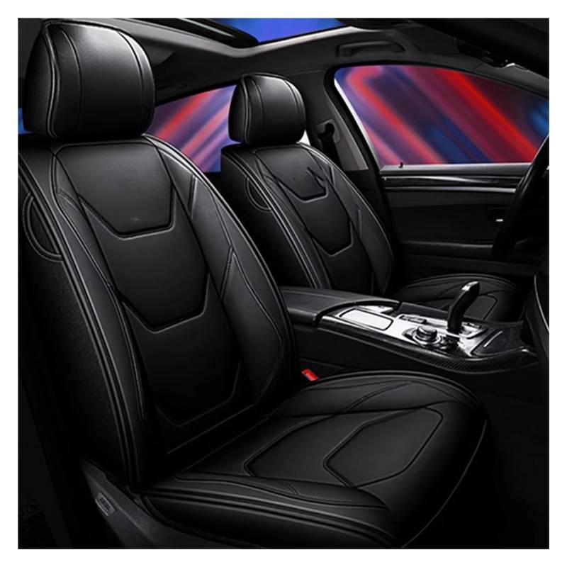 Auto-Sitzbezüge Für Kia Für Rio Für Sportage Für Stinger Für Soul Für Cerato Für Ceed Für Spectra Universal Auto Sitzbezüge Auto-Schonbezug(Black Front) von Feoosvx