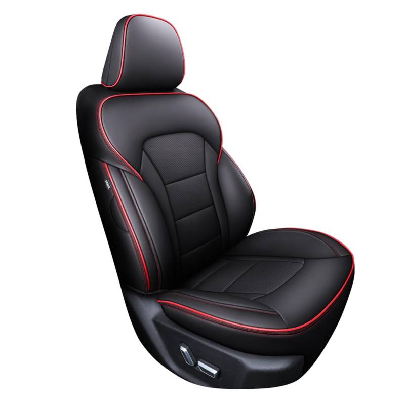 Auto-Sitzbezüge Für Mini Für Countryman Für Cooper R56 F56 Für Paceman Für Clubman Auto Sitz Abdeckung Anti-Slip Auto Innen Zubehör Auto-Schonbezug(1Pc-Black Line) von Feoosvx