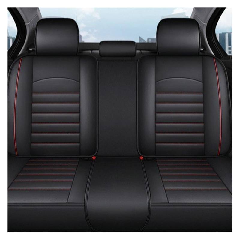 Auto-Sitzbezüge Für Sandero Für Stepway Für Megane Für Clio Für TWINGO Für KOLEO Für Duster All Inclusive Auto Leder Sitzbezug Auto-Schonbezug(Rear seat Cover A) von Feoosvx