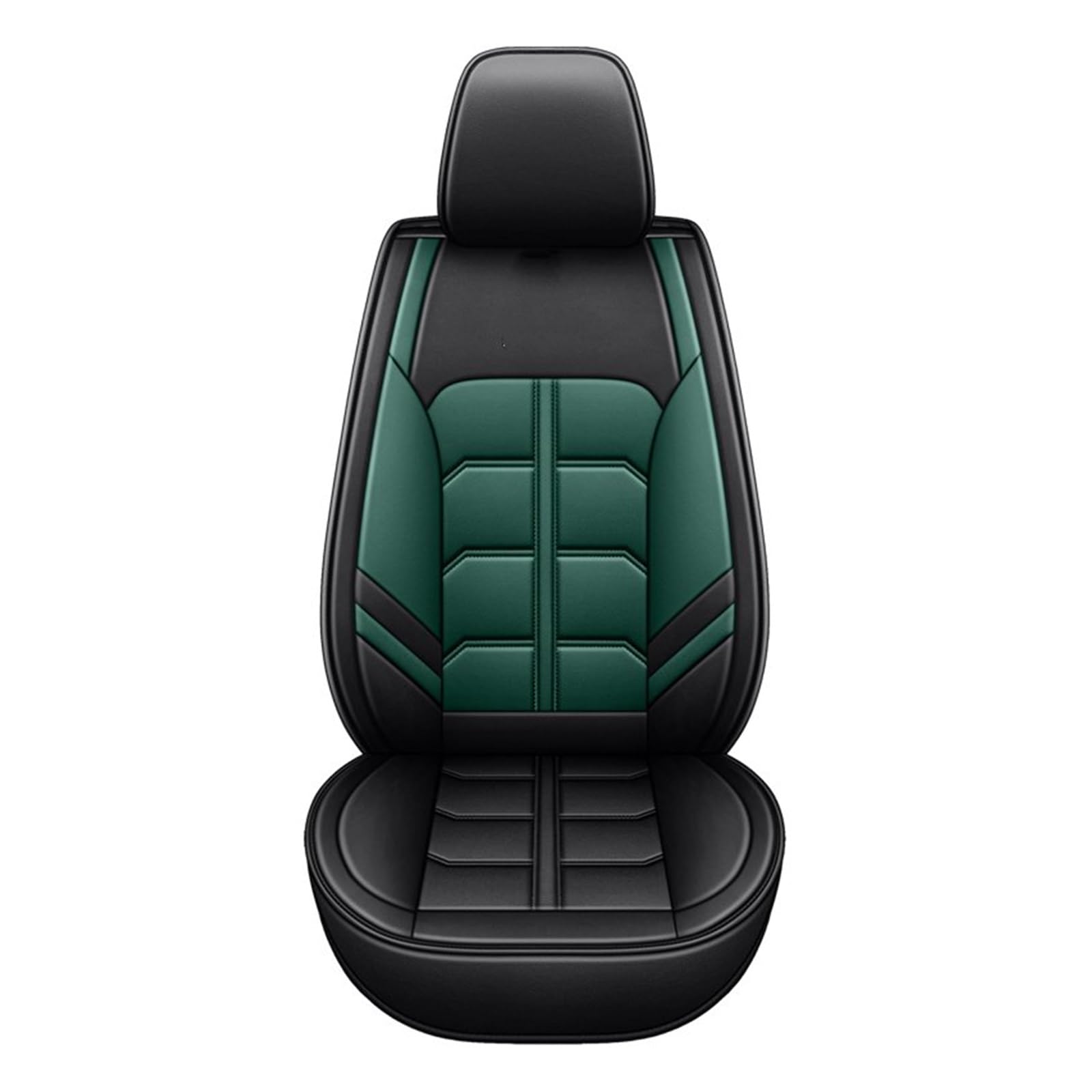 Auto-Sitzbezüge Für Sport Für Master 3 Scenic Für Megane Für Trafic Für Talisman Für Duster Für Kadjar Für Captur Universal Auto Sitz Abdeckung Auto-Schonbezug(1Pcs-Green) von Feoosvx