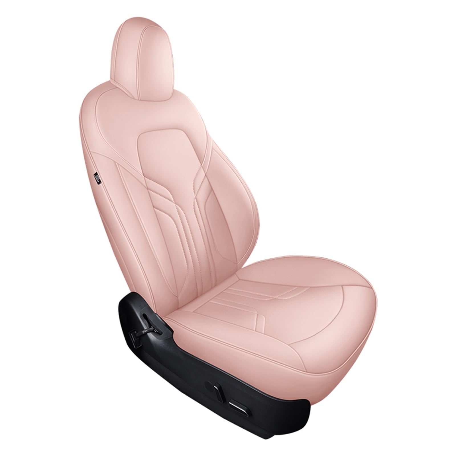 Auto-Sitzbezüge Für Tesla Für Modell Y Für Modell 3 Jahr Vollständig Abgedeckt 5 Sitze Auto Sitz Abdeckung Zubehör Auto-Schonbezug(PINK) von Feoosvx