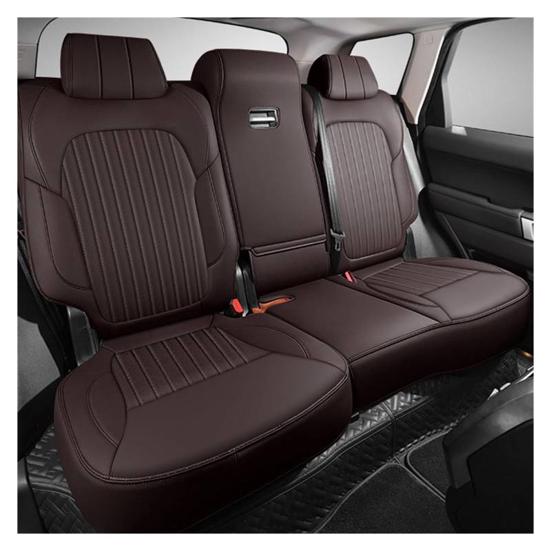 Auto-Sitzbezüge Für Toyota Für Corolla 2007 2008 2009 2010 Leder Auto Sitzbezüge Auto Zubehör Innen Auto-Schonbezug(Rear seat B) von Feoosvx