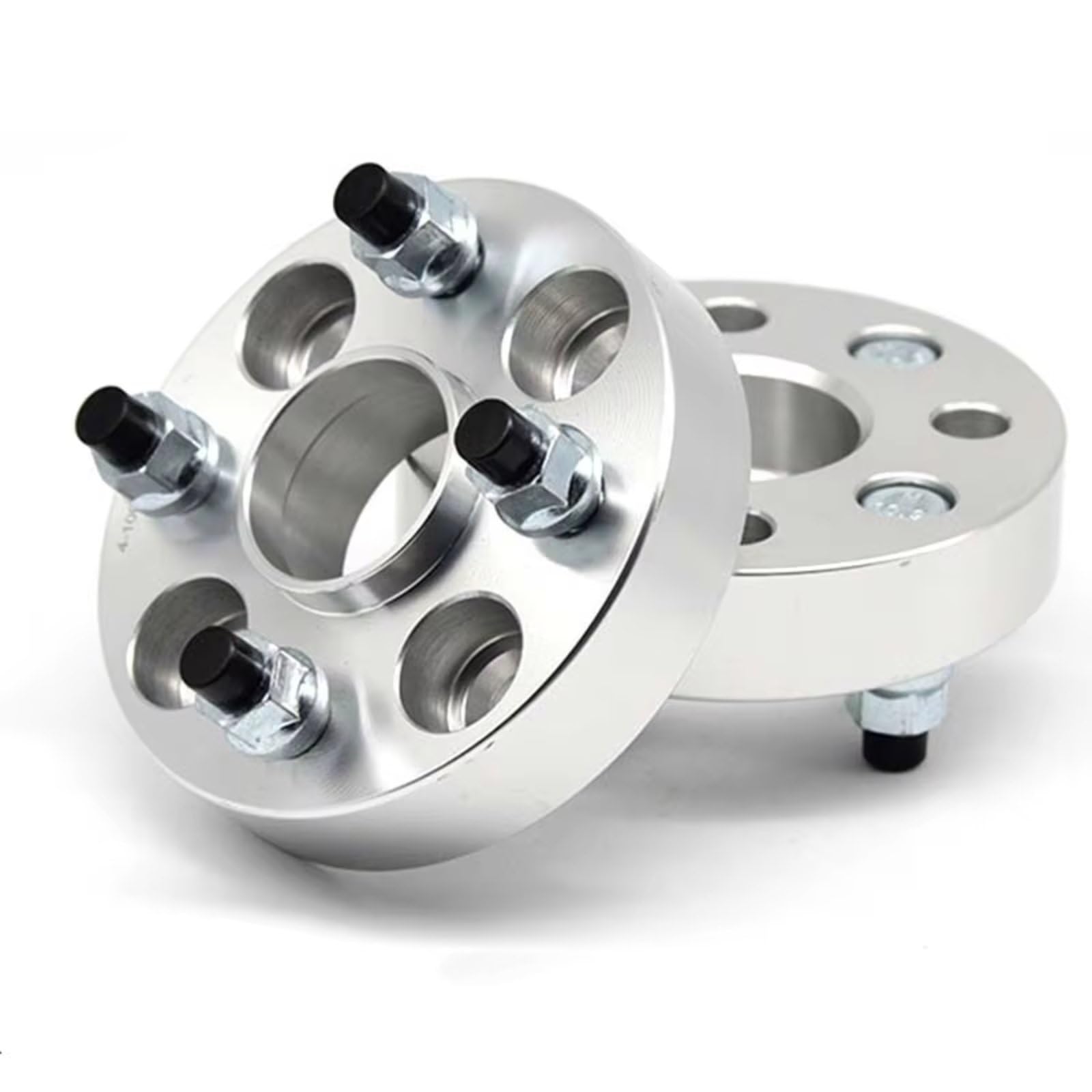 Autos Spurverbreiterungen 2 Stück 5/20/25/30/35 Mm PCD 4 X 100 Mittelbohrung 60,1 Mm Spurverbreiterungsadapter Flansch 4 Lug Anzug Für Universalauto M12XP1.5 12xP1.25 Distanzscheiben Set(25mm P12x1.5 von Feoosvx