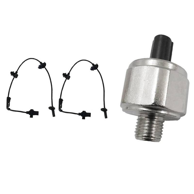 Drehzahlfühler Für Für Civic Für CRV Für CIIMO 2002-2012 1 Stück Auto Knock Sensor & 1 Set Vorne Rechts/Links ABS Rad Geschwindigkeit Sensor Raddrehzahlsensor von Feoosvx