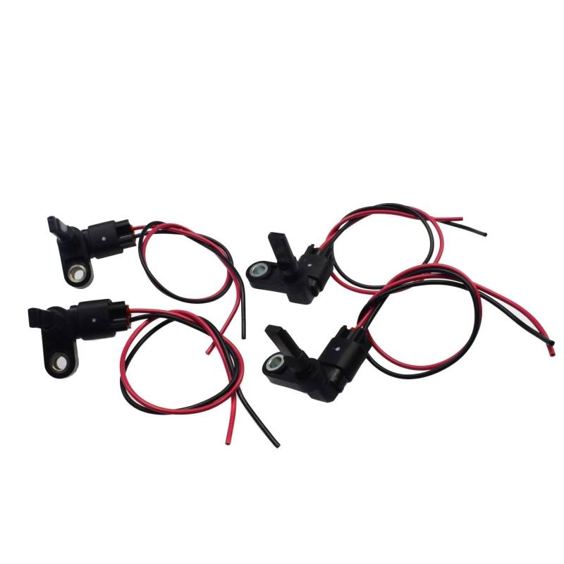 Drehzahlfühler Für Toyota Für 4Runner Für Tacoma 2003-2017 ABS Rad Geschwindigkeit Sensor & Verdrahtung Stecker Harness 89542-60050 89543-60050 Raddrehzahlsensor(4 Sides Kit) von Feoosvx