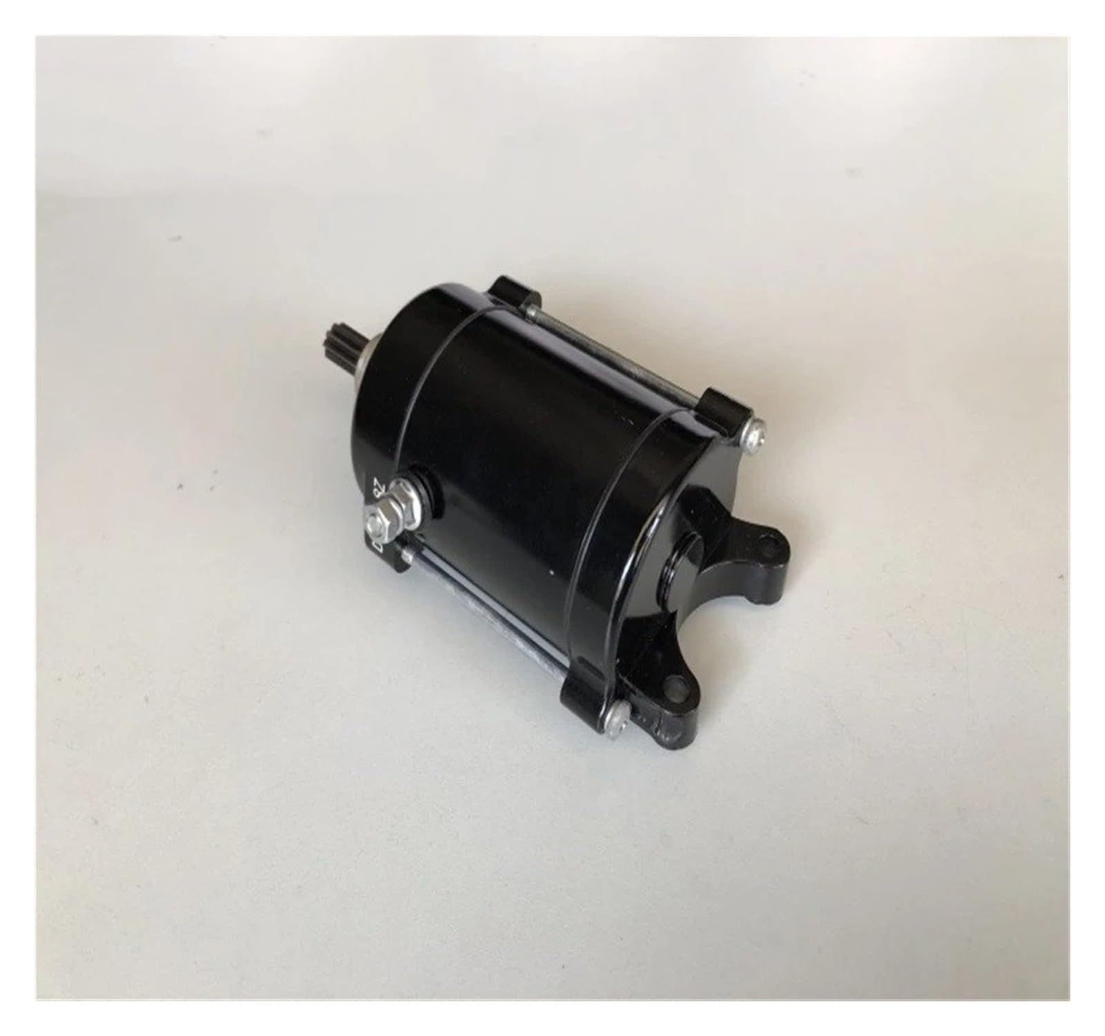 Feoosvx Anlasser Für CG125 Für CG125 CG 125cc 150cc Motorrad Starter Motor 9 Zähne Im Uhrzeigersinn Rotation Anlasser Motor(Black 9 Teeth) von Feoosvx