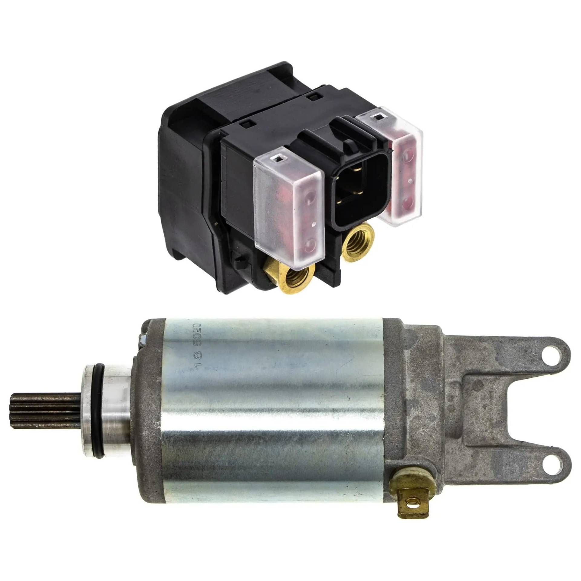 Feoosvx Anlasser Für Suzuki Für Katana 600 750 Für GSX600F Für GSX750F 31100-08F00 31800-47E00 Motorrad Starter Motor Magnet Kit Anlasser Motor von Feoosvx