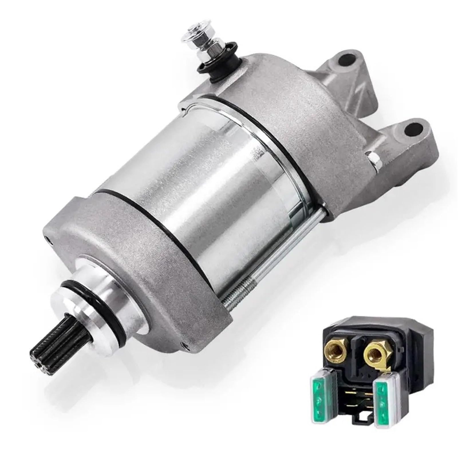 Feoosvx Anlasser Für YZF-R1 Für YZFR1 2009-2014 14B-81890-00-00 14B-81890-01-00 Motorrad Starter Motor Magnet Relais Anlasser Motor von Feoosvx