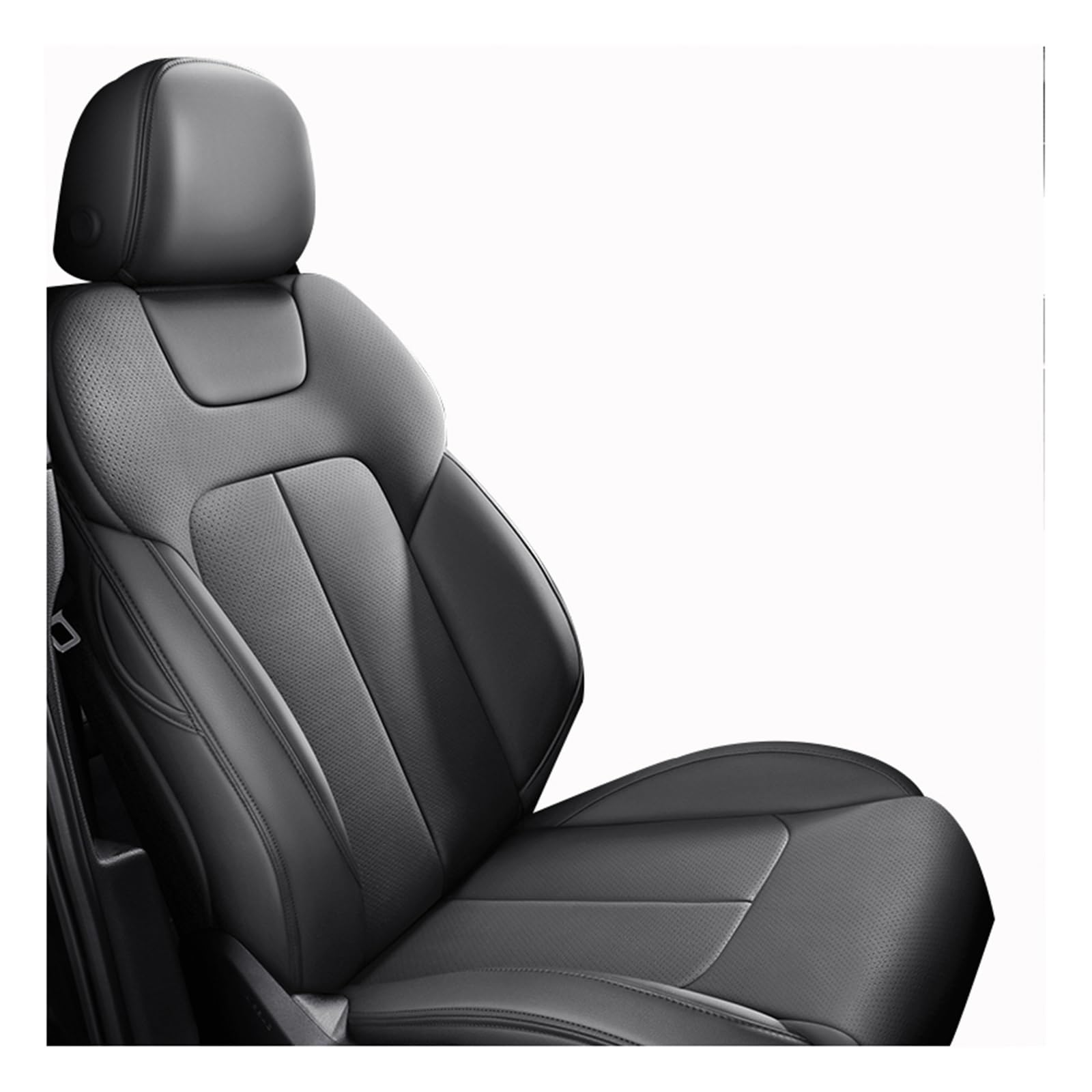 Feoosvx Auto-Sitzbezüge Für A4 B8 B9 Für Avant A5 Für Sportback Tt Mk2 Q3 A3 8p 8l A6 C5 C6 A1 Q5 q7 Autositzbezüge Auto-Schonbezug(1Pcs-Gray) von Feoosvx