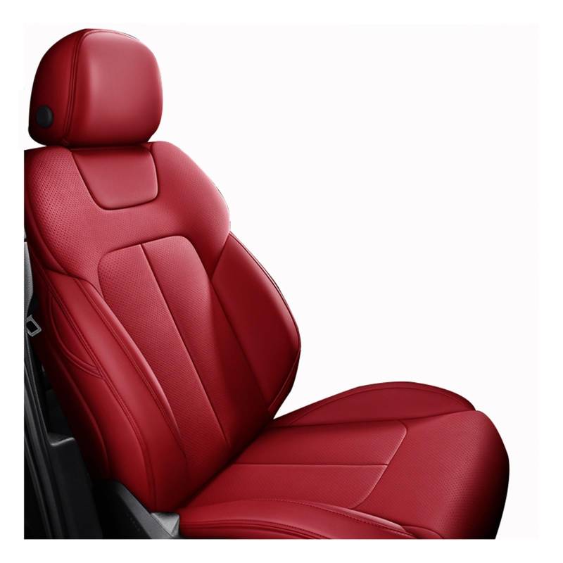 Feoosvx Auto-Sitzbezüge Für A4 B8 B9 Für Avant A5 Für Sportback Tt Mk2 Q3 A3 8p 8l A6 C5 C6 A1 Q5 q7 Autositzbezüge Auto-Schonbezug(1Pcs-Red) von Feoosvx