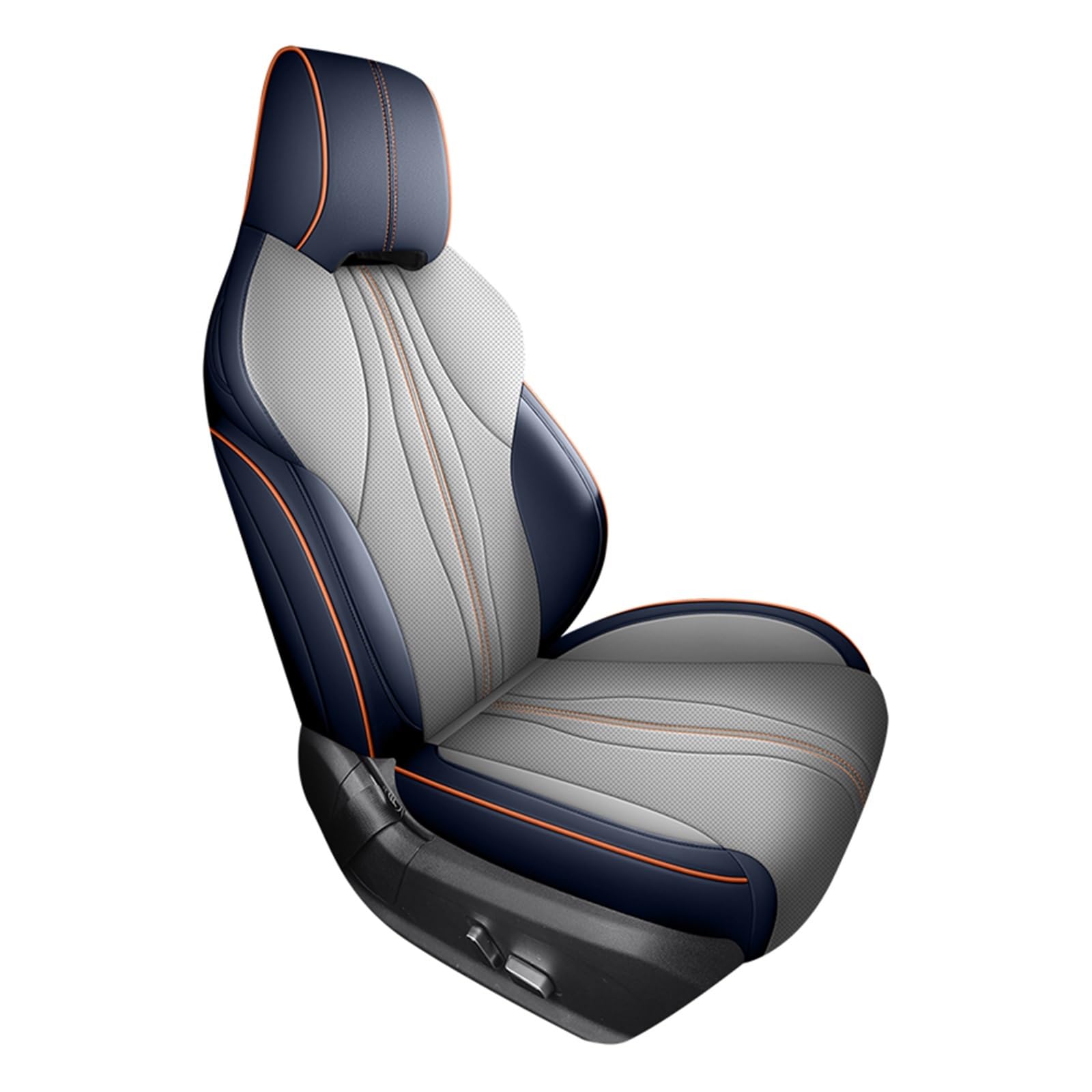 Feoosvx Auto-Sitzbezüge Für BYD Für Song Plus Für Champion Edition EV 23-2024 Vollständige Abdeckung Vorne Und Hinten Komplette Sitz Abdeckung Auto Sitz Abdeckung Auto-Schonbezug(Color 4) von Feoosvx