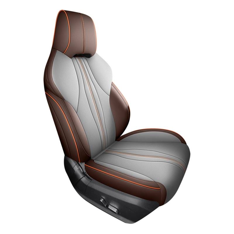 Feoosvx Auto-Sitzbezüge Für BYD Für Song Plus Für Champion Edition EV 23-2024 Vollständige Abdeckung Vorne Und Hinten Komplette Sitz Abdeckung Auto Sitz Abdeckung Auto-Schonbezug(Color 5) von Feoosvx