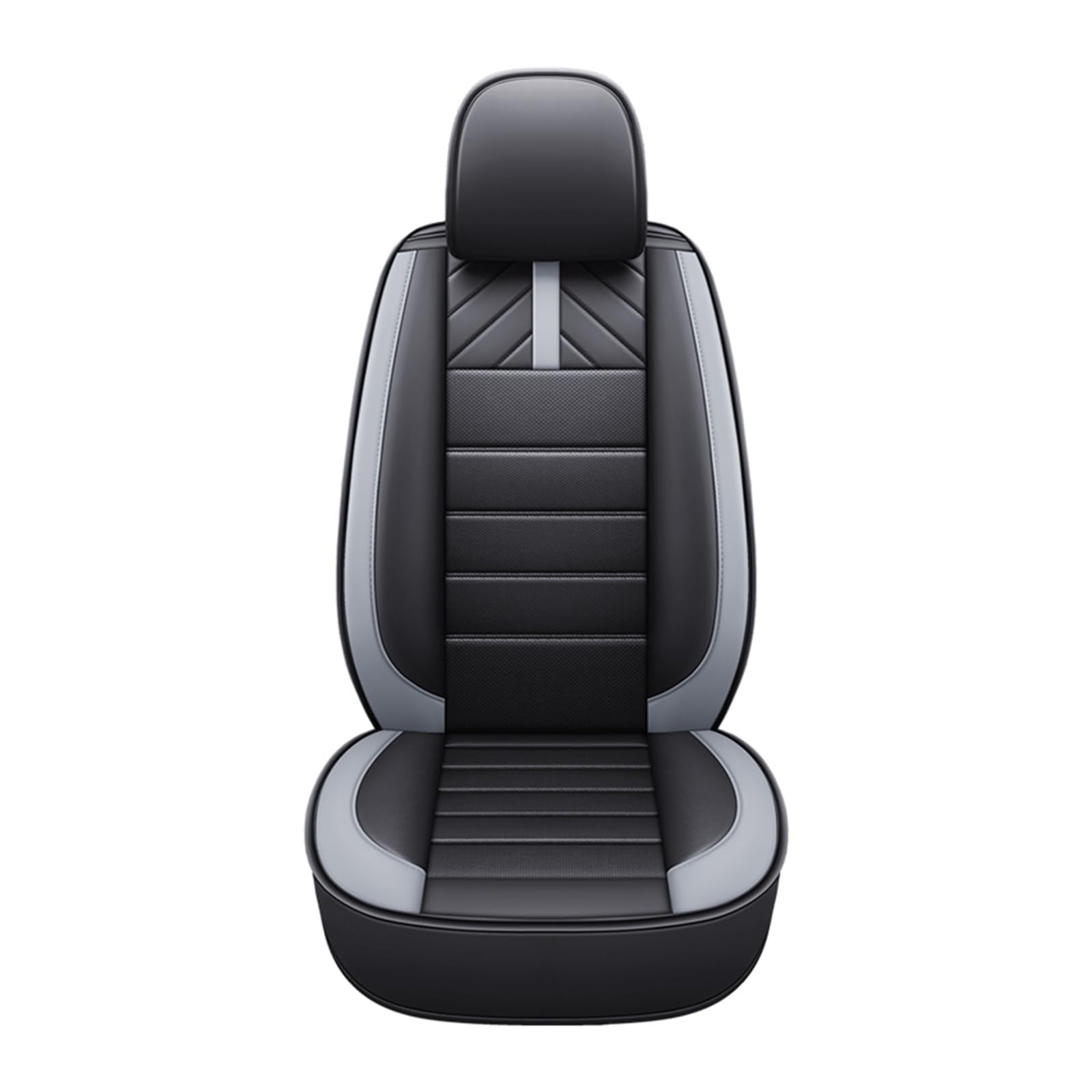 Feoosvx Auto-Sitzbezüge Für Chery Für Tiggo 7 8 Pro Max Für Arrize 3X 4 5 Auto Sitz Abdeckung Universelle wasserdichte Leder Auto Innen Auto-Schonbezug(1 Piece-Gray) von Feoosvx