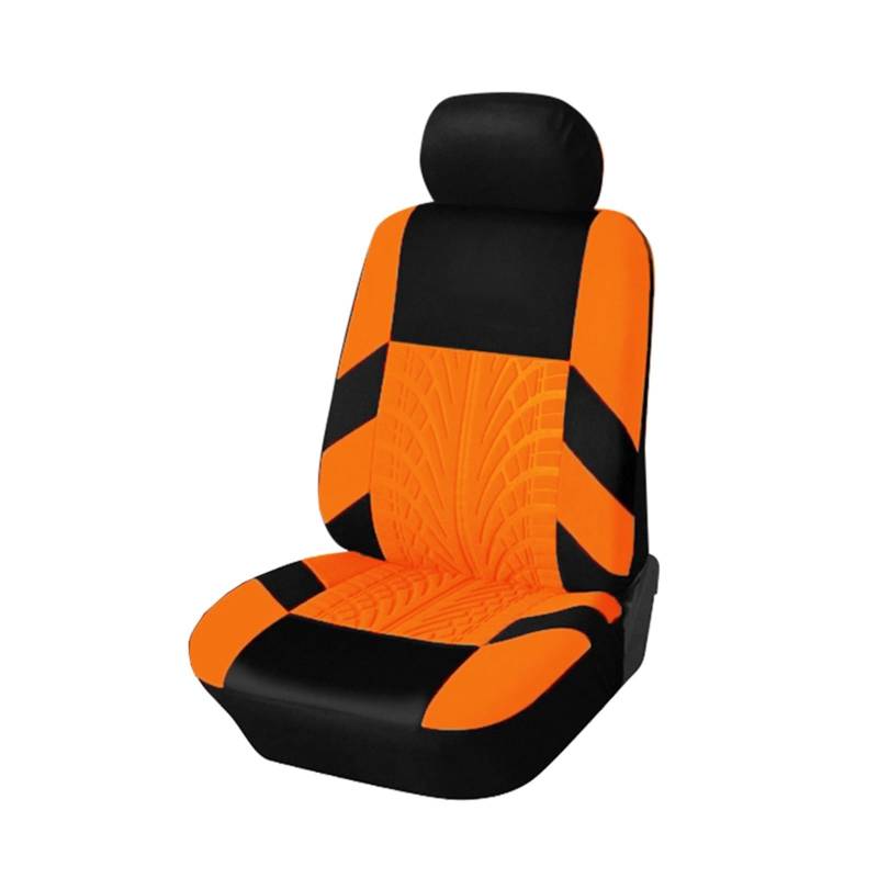 Feoosvx Auto-Sitzbezüge Für Golf 4 Autositzbezüge Set Car Organizer Universal Die meisten Autos Auto-Schonbezug(Orange Single) von Feoosvx