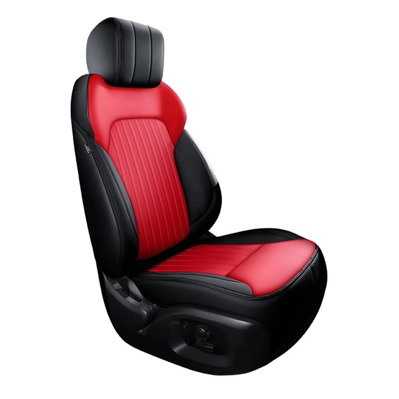 Feoosvx Auto-Sitzbezüge Für ML W164 2006 2007 2008 2009 Leder Autositzbezüge Auto Zubehör Innen Auto-Schonbezug(1 seat D) von Feoosvx