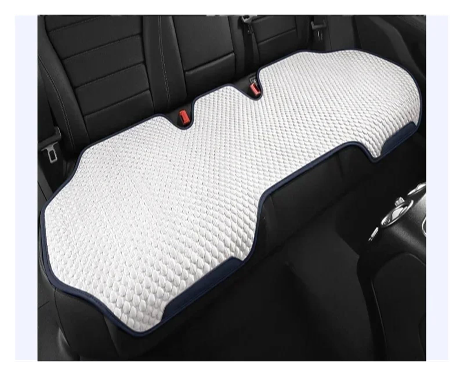 Feoosvx Auto-Sitzbezüge Universal Auto Sitz Abdeckung Vier Saison Auto EIS Seide Atmungsaktive Sitzbezüge Für Auto Kühlen Sitze Abdeckung Schutz Auto-Schonbezug(Blue Rear seat) von Feoosvx