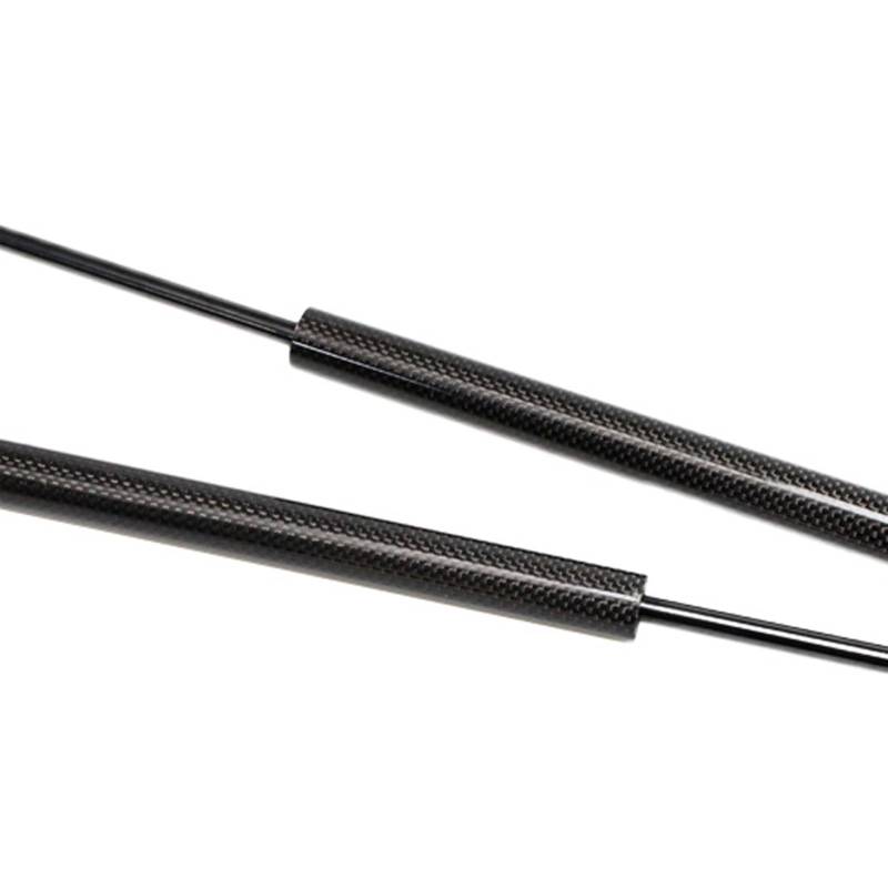 Kofferraum Gasfeder Für Lexus Für is F IS250 IS300 IS350 2005-2015 Ohne Spoiler Heckklappe Kofferraum Gasdruckfedern Lift Unterstützt Gasfeder Heckklappendämpfer(Black Carbon Fiber) von Feoosvx