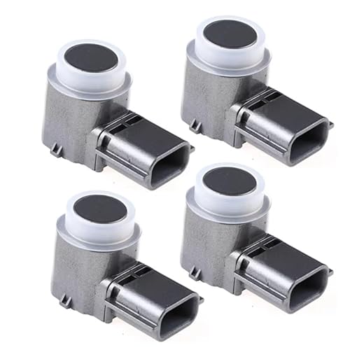 Parksensor Für Infiniti Q50 Q50L Einparkhilfe PDC Sensor 284384GA0A 28438-4GA0A Sensoren Einparkassistent(4Pieces-Silver) von Feoosvx