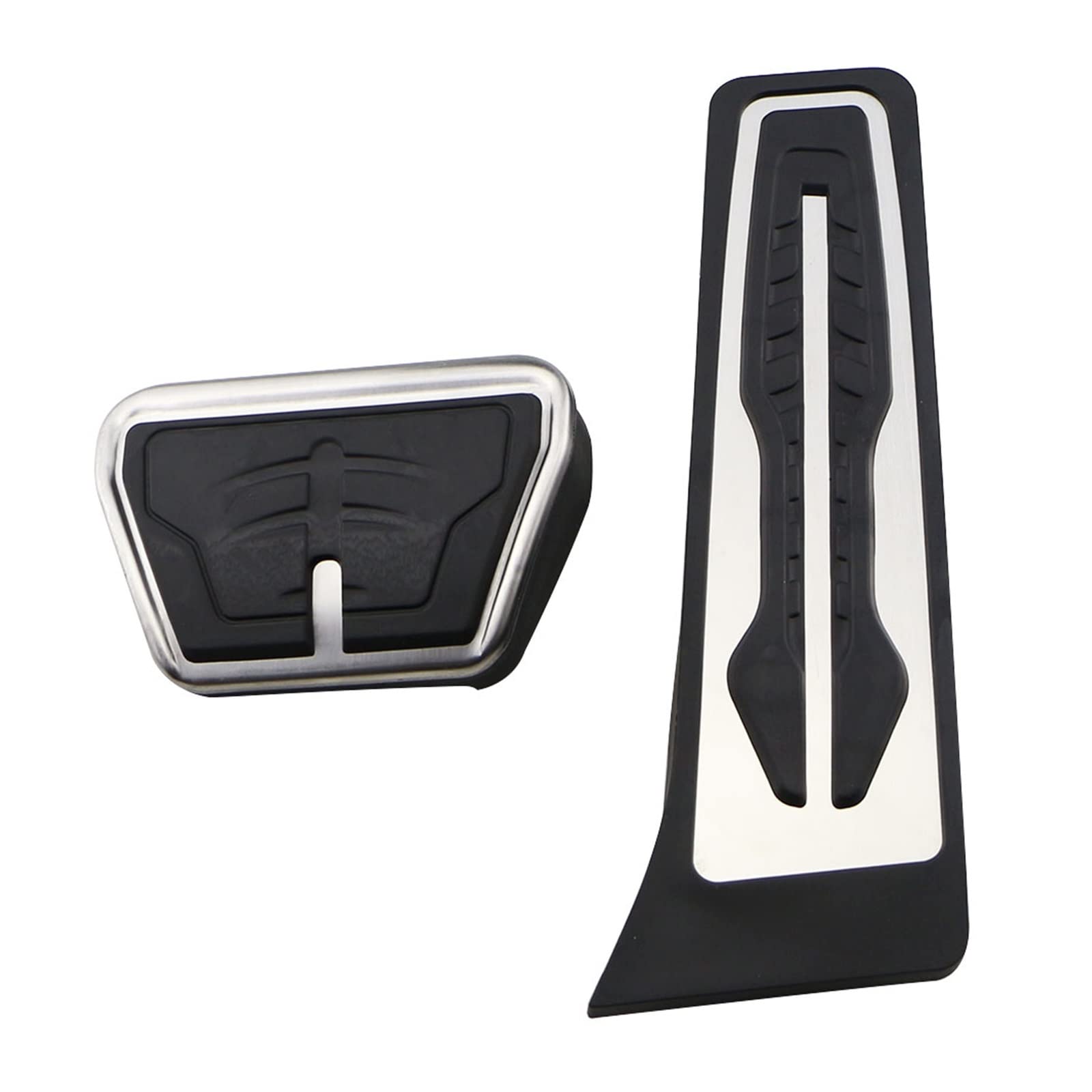 Pedalauflagen Für 5 -Serie G30 G31 2017 2018 LHD Car Accelerator Pedal Brake Pedale Deckung PEHLE Auto Pedal Zubehör(at PEDLA) von Feoosvx