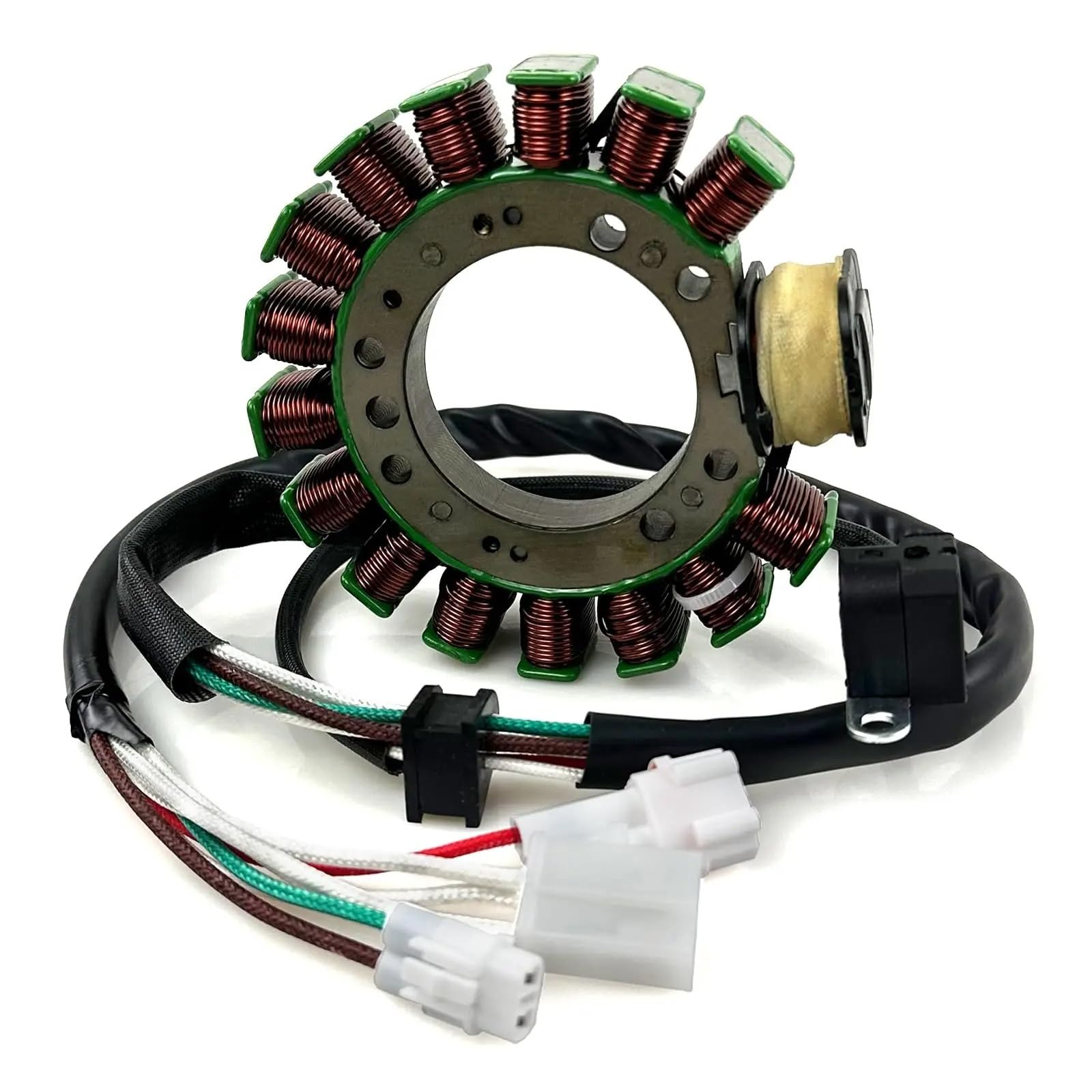 Stator Coil Für Krieger 350 Für YFM350X 1996-2001 3HN-85510-10-00 Starter Relais Magnet Stator Spule Regler Gleichrichter Stator Dichtung Zündgenerator Spule von Feoosvx