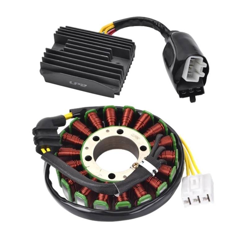 Stator Coil Für VFR800 2002 2003 2004 2005 2006 2007-2013 Spannungsreglergleichrichter + Stator Spule Für VFR 800 Für VFR-800 Motor Magneto Zündgenerator Spule von Feoosvx