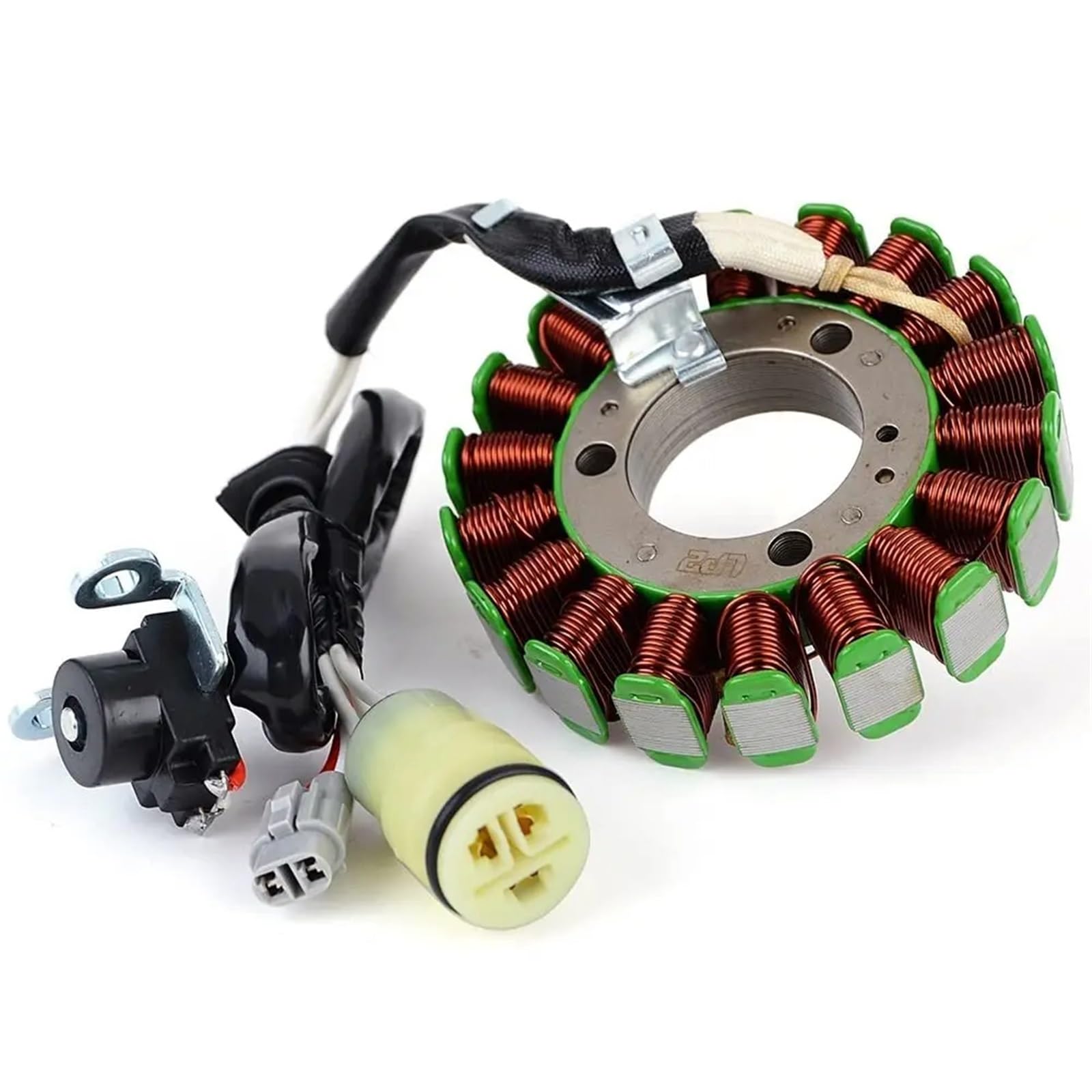 Stator Coil Für YFZ450 Für YFZ450X Für YFZ450R Special Edition Motorrad Montage Kit Magneto Stator Spule 18P-81410-00 Zündgenerator Spule von Feoosvx