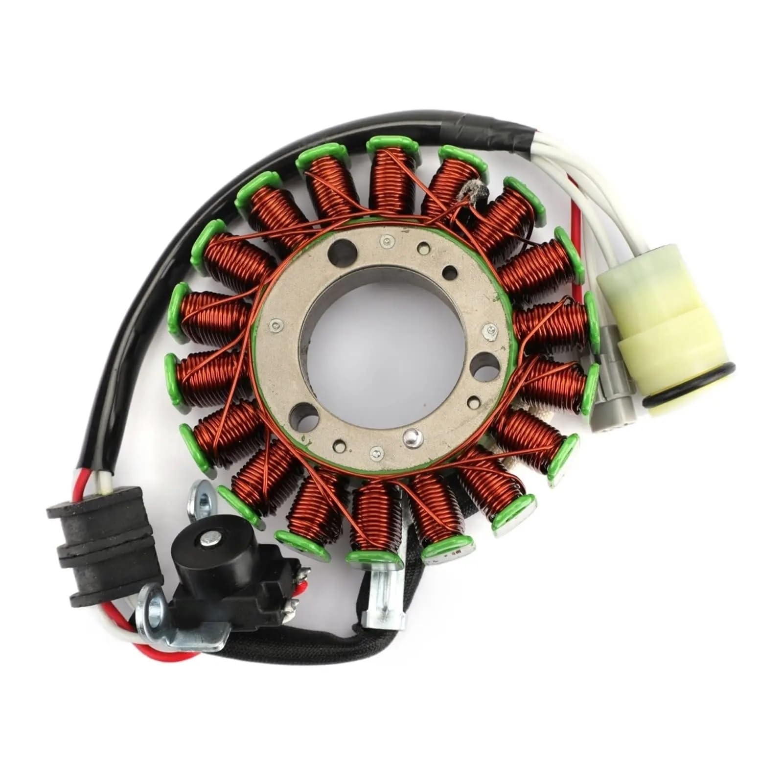 Stator Coil Für YFZ450R 2009-2018 Für YFZ450 2010-2011 Für YFZ 450 R 450R Teile 18P-81410-00 1PC Generator Magneto Stator Spule Kompatibel Zündgenerator Spule von Feoosvx