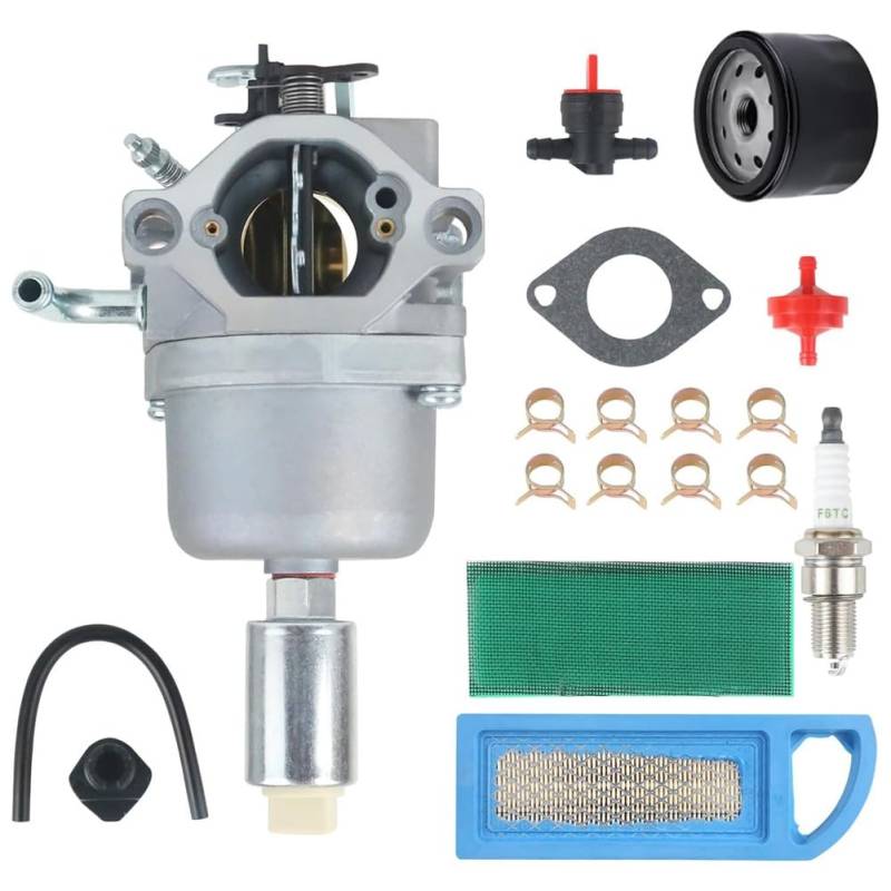 Feriany Vergaser für 799727 698620 794572 287707 287777 28N707 28N777 28P777 28Q777 Rasenmähermotoren mit Tune-Up Kit von Feriany