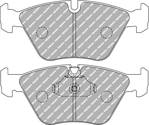 Bremsbelagsatz, Scheibenbremse Vorderachse Ferodo Racing FCP1073Z von Ferodo Racing