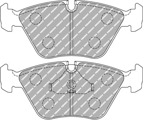 Bremsbelagsatz, Scheibenbremse Vorderachse Ferodo Racing FCP779H von Ferodo Racing