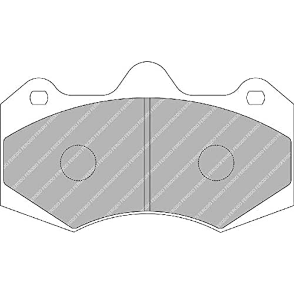 FERODO Scheibenbremsbeläge Ferodo Racing DS2500 FRP3084H von Ferodo