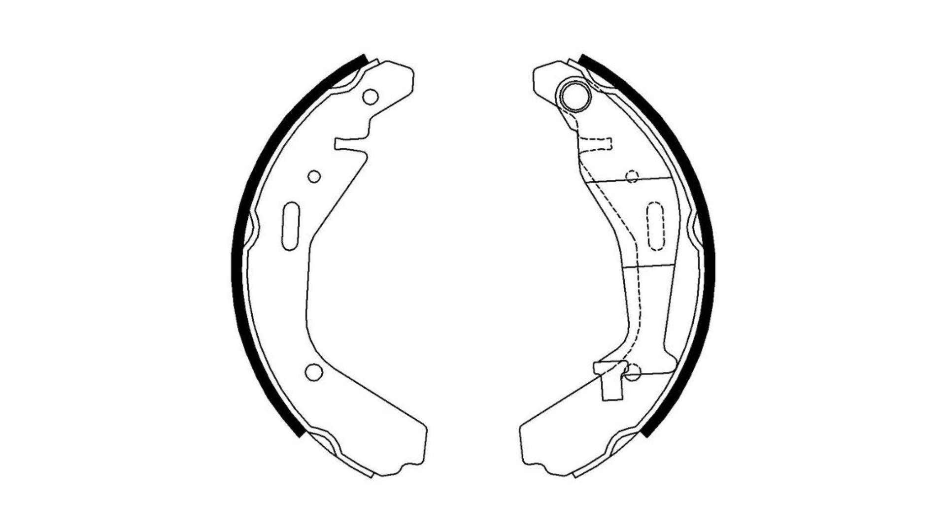 FERODO FSB4007 Bremsbackensatz PREMIER - (4 Stück) von Ferodo