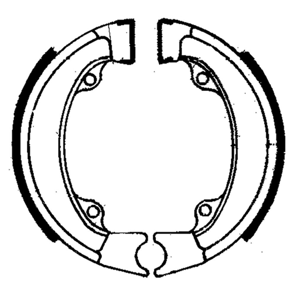 Ferodo Bremsbacken FSB705 (Trommelbremse und Backen)/Brake Shoes FSB705 (BRAKE DRUM AND CLAMPING Jaws) von Ferodo