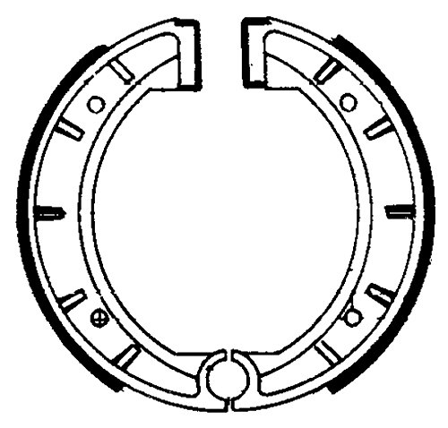 Ferodo Bremsbacken fsb808 (Trommelbremse und Backen)/Brake Shoes fsb808 (BRAKE DRUM AND CLAMPING Jaws) von Ferodo