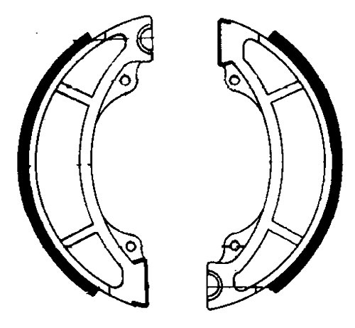 Ferodo Bremsbacken fsb816 (Trommelbremse und Backen)/Brake Shoes fsb816 (BRAKE DRUM AND CLAMPING Jaws) von Ferodo