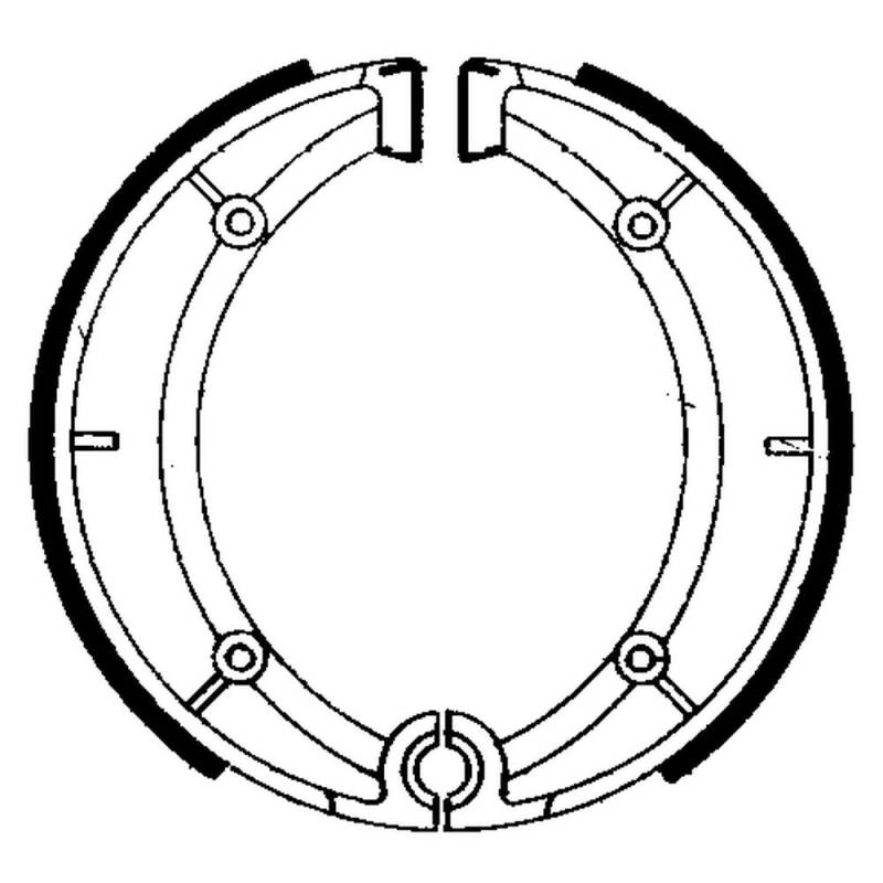 Ferodo Bremsbacken fsb818 (Trommelbremse und Backen)/Brake Shoes fsb818 (BRAKE DRUM AND CLAMPING Jaws) von Ferodo